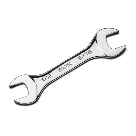 CAPRI TOOLS 12 x 916 Slim Mini Open End Wrench, SAE CP11830-12916